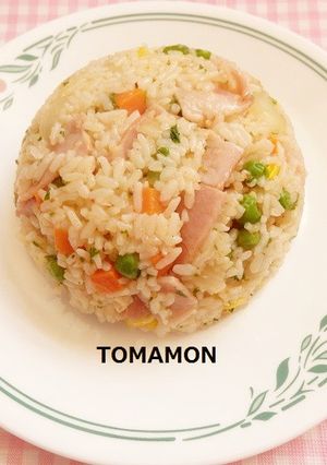 節約簡単✿スイートチリベーコンチャーハン-レシピのメイン写真