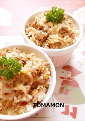簡単ウマい✿ココットでツナチーズごはん✿-レシピのメイン写真