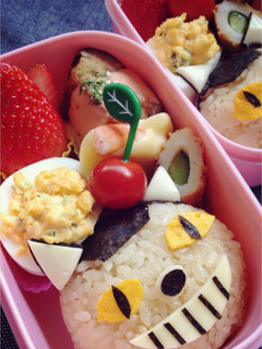 キャラ弁 ねこバス♪-レシピのメイン写真