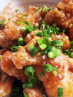 母直伝♪鶏の唐揚げ ネギソース-レシピのメイン写真