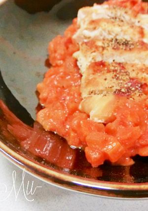 パプリカ トマトクリーム チキンソテー-レシピのメイン写真