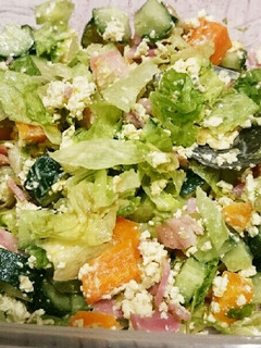 野菜たっぷりクリームチーズのサラダ-レシピのメイン写真