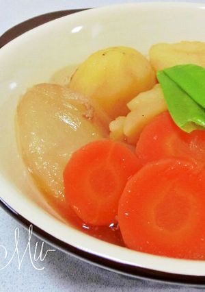 レンジ de 時短 肉じゃが-レシピのメイン写真