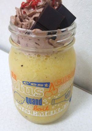 オランジーナショコラフラッペ-レシピのメイン写真