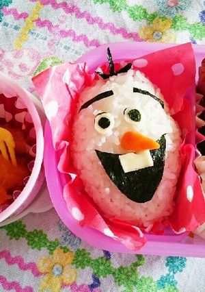 オラフのキャラ弁-レシピのメイン写真