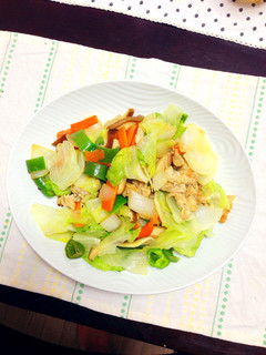 彩野菜炒め-レシピのメイン写真