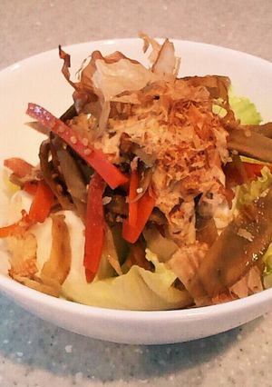 ﾘﾒｲｸ♪きんぴら豆腐ｻﾗﾀﾞ-レシピのメイン写真