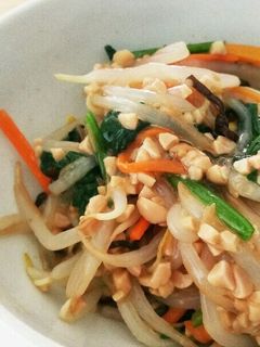 給食の納豆あえ-レシピのメイン写真