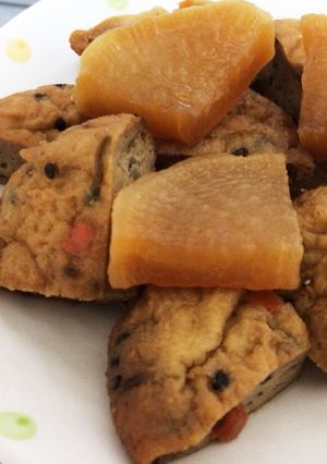 しっかり味付け☆大根とがんものふくめ煮-レシピのメイン写真
