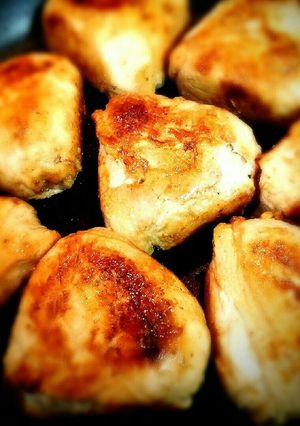 簡単！冷凍焼きおにぎりde肉巻きおむすび-レシピのメイン写真