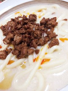 お子さまもOK!豆乳坦々うどん-レシピのメイン写真