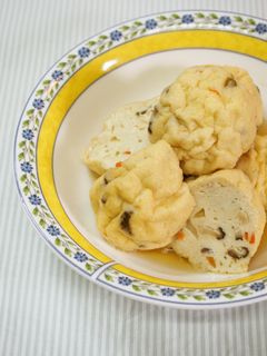 めんつゆで ひろうす(がんも) の煮物-レシピのメイン写真