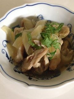 玉ねぎと鳥もも煮-レシピのメイン写真