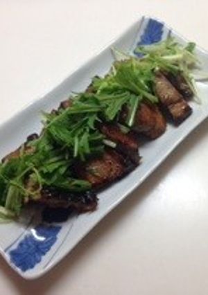 かつおのたたきをニンニク醤油で(^^)-レシピのメイン写真