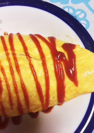 今日のご飯はオムライス(ꈍεꈍ-レシピのメイン写真