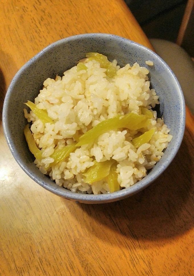 ふきとシーチキンの簡単炊き込みご飯-レシピのメイン写真