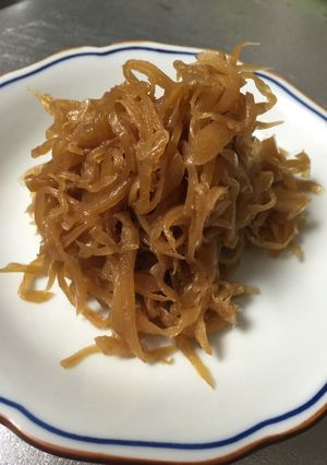夏の常備菜超簡単新生姜のつくだ煮-レシピのメイン写真