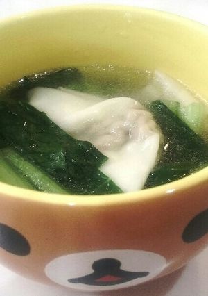 簡単！優しい味のワンタンスープ♪-レシピのメイン写真
