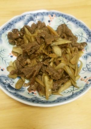 牛肉とごぼうのしぐれ煮-レシピのメイン写真
