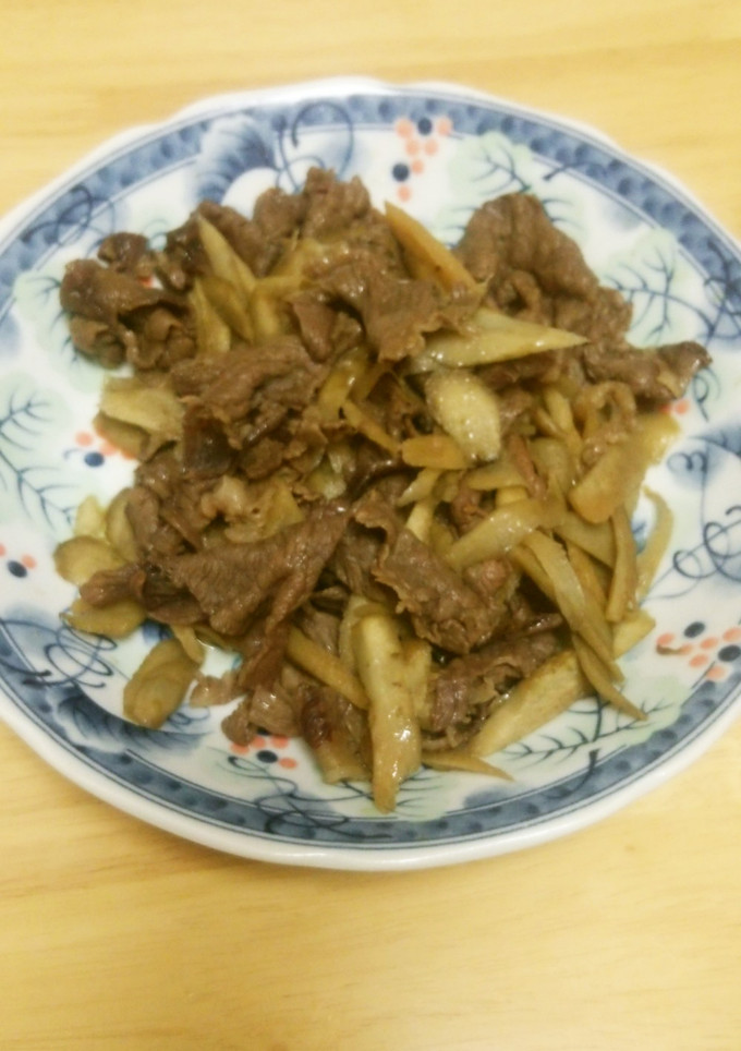 牛肉とごぼうのしぐれ煮-レシピのメイン写真