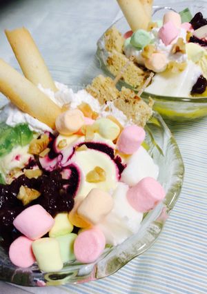 市販アイスで簡単ハロハロ-レシピのメイン写真