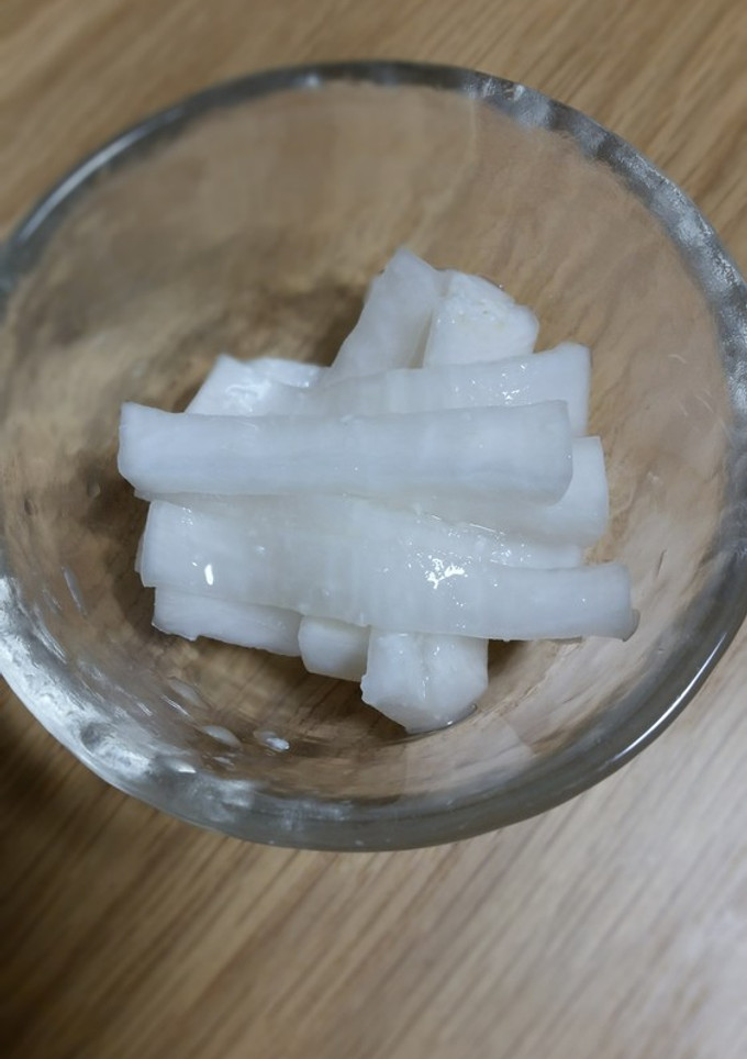 ☺簡単!一品料理 大根のお漬け物☺-レシピのメイン写真