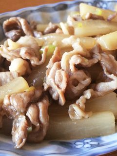 豚肉と大根のとろみオイスターソース炒め☆-レシピのメイン写真