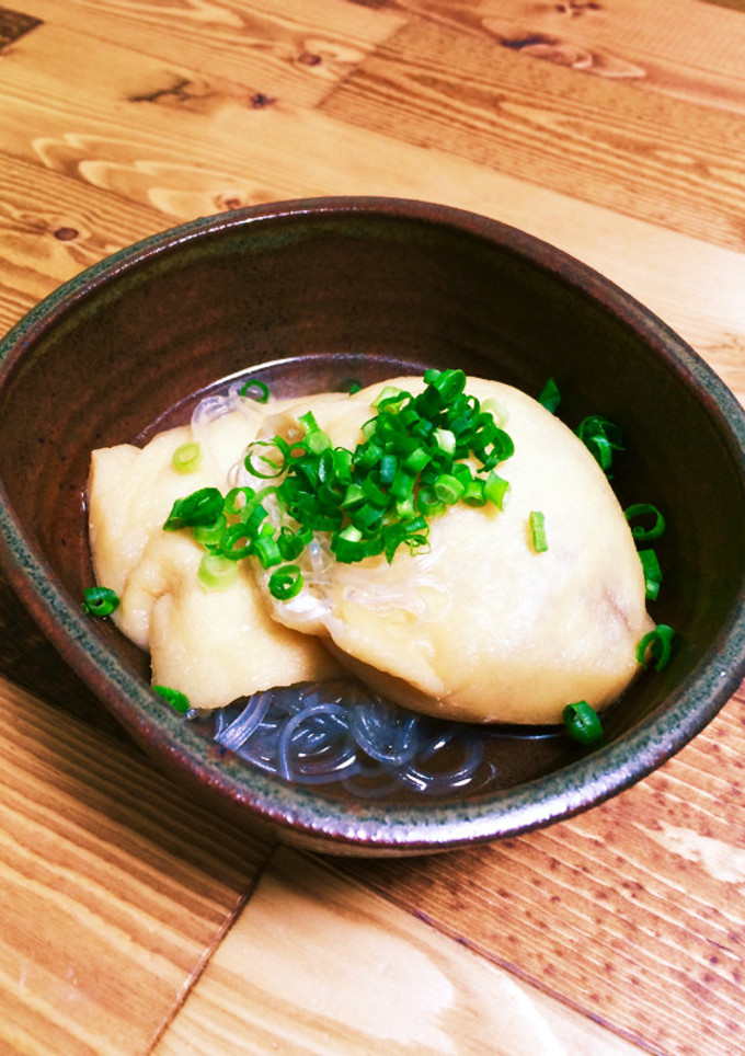 お揚げの春雨きんちゃく豆腐きんちゃく-レシピのメイン写真