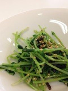 豆苗の簡単ナムル-レシピのメイン写真