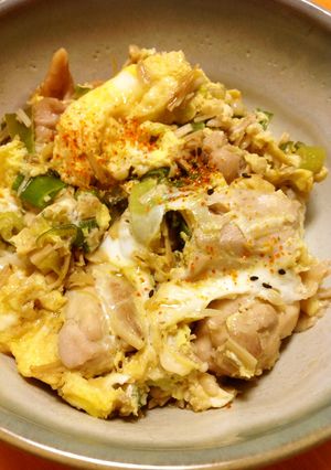 榎茸も入った親子丼-レシピのメイン写真