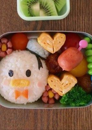 ツムツム*ドナルド弁当-レシピのメイン写真