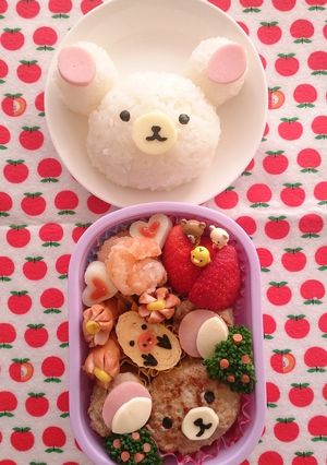 キャラ弁☆リラックマ♪簡単♪キイロイ鳥-レシピのメイン写真