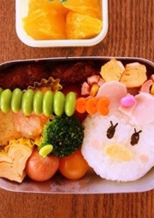 ツムツム＊デイジー弁当-レシピのメイン写真