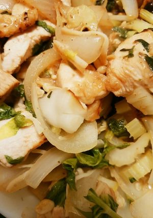 【簡単】しっとり胸肉のこくうま炒め-レシピのメイン写真