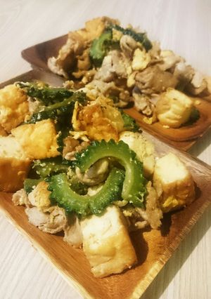 簡単！美味！ゴーヤチャンプルー！-レシピのメイン写真