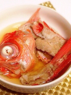 さっとできる♪金目鯛あら薄煮☆-レシピのメイン写真