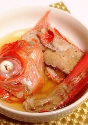 さっとできる♪金目鯛あら薄煮☆-レシピのメイン写真