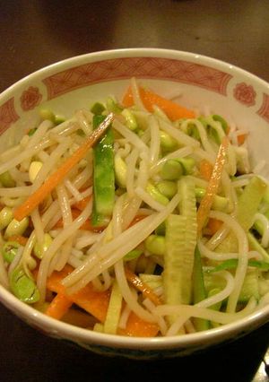 ビーフンともやしの中華冷菜風-レシピのメイン写真