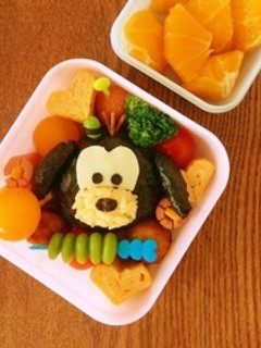 ツムツム*グーフィー弁当-レシピのメイン写真