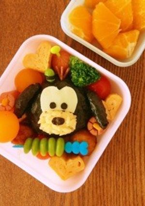 ツムツム＊グーフィー弁当-レシピのメイン写真