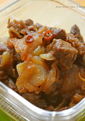 Staubで作るエゾシカ肉の生姜醤油煮-レシピのメイン写真
