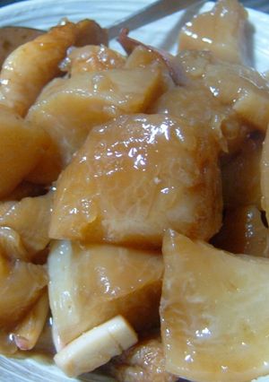 超柔らかで幸せ☆圧力鍋でいかと大根の煮物-レシピのメイン写真