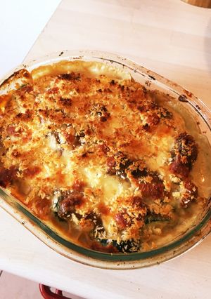 カレーリメイク!ベシャメルソースグラタン-レシピのメイン写真