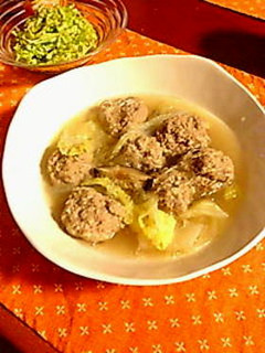 簡単肉団子で作る春雨スープ-レシピのメイン写真
