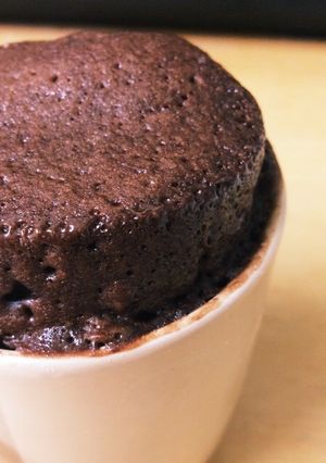 レンジで簡単カップケーキ(ココア)-レシピのメイン写真