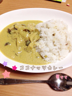 圧力鍋で簡単ココナッツカレー♪-レシピのメイン写真