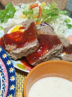 ご馳走ミートローフ♪-レシピのメイン写真