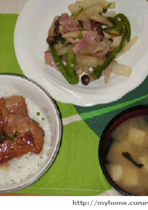 ベーコンと大根の炒め物-レシピのメイン写真