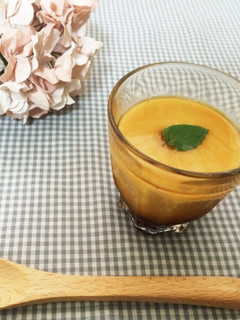 ほうじ茶ラテプリン-レシピのメイン写真