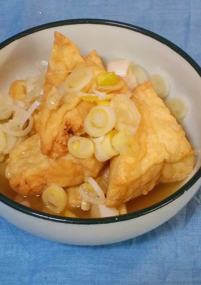 豆腐とはんぺんのふわり揚げ煮-レシピのメイン写真